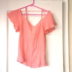 Worn once Speed Limit MPH Pink Top